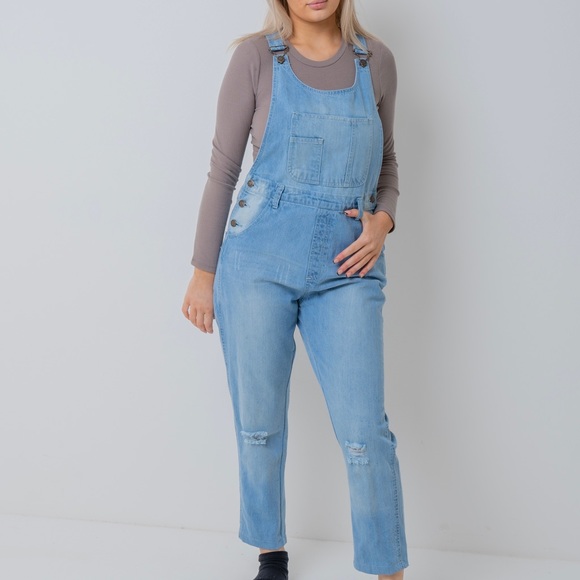 Vintage Denim - Vintage Denim 90s Jeans Dungarees - 10/12